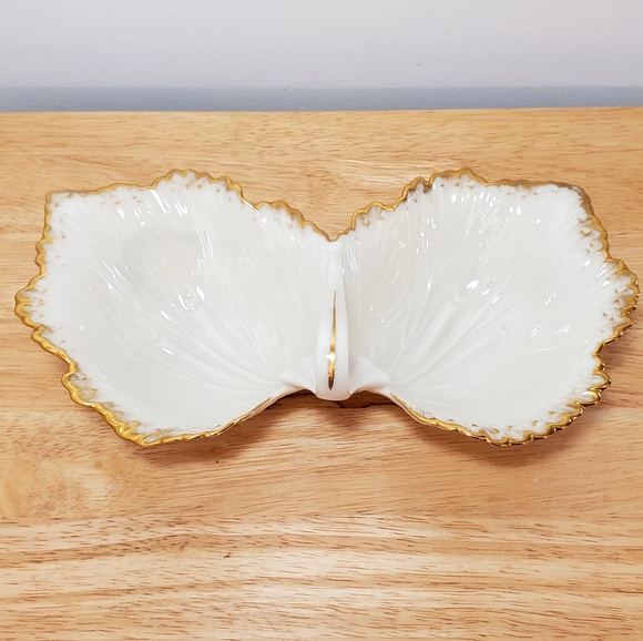 Lenox Other Vintage Lenox Monticello Double Lear Handled Server